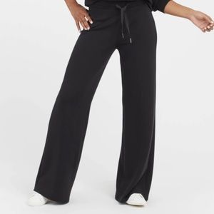 Spanx AirEssentials Wide Leg Pants, Black, Small Tall, NWOT